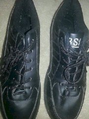 Mens bowling shoes size 8 BSI black used