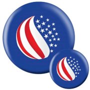 OTBB - American Flag Bowling Ball