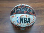 Spalding NBA Graffiti Basketball, Size 7, Rubber