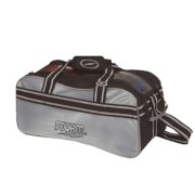 Storm 2-Ball Tote Bowling Bag - Gray/Black/Silver