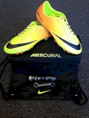 Nike Mercurial Vapor IX SG Pro New Authentic Soft Ground Cleats Ronaldo Volt
