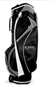 Affinity Golf 2013 CRZ 9.5 Cart Bag Black/Silver/White