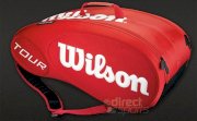 Wilson Tour Moulded 9 Racket Bag (Red) 