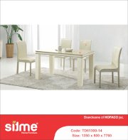 Bộ bàn ghế ăn Sitme TD61300-14