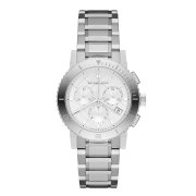 Đồng hồ Burberry BU9700 Watch City Ladies - Silver Dial Stainless Steel Case Analog Movement