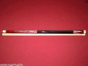 New Players Red Custom Pool Cue 18 19 20 or 21 oz Billiards Stick Free Shipping