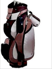 Ladies Golf Bag w 14 Way Top & 7 Zippered Pockets [ID 1645586]