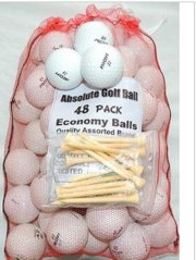 48 Precept Golf Ball Mix W/Free Golf Tee's