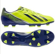 Adidas F10 adizero TRX FG Soccer Cleats Q33870 Electricity/Hero Ink F50 Messi