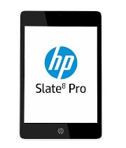 HP Slate 8 Pro (ARM Cortex-A15 1.8GHz, 1GB RAM, 16GB Flash Driver, 8 inch, Android OS v4.2.2)