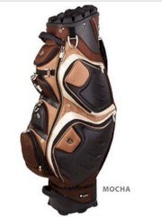 2013 Bennington Golf Quiet Organizer 12 Cart Golf Bag Mocha