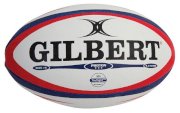 Gilbert Photon Match Rugby Ball - Red/Blue (Size 5)