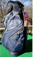 NEW! Ben Hogan Staff Golf Bag "The Apex Cart Bag"-Nylon 9" Diameter-10 Dividers