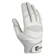 Cutters Gloves C-TACK Revolution Solid Football Gloves (White, X-Large)