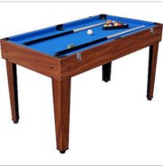 Medal Sports 48" 3-in-1 Billiards, Soccer and Slide Hockey Multi-Game Table New