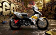Decal trang trí xe máy Yamaha Exciter 0040