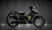 Decal trang trí xe máy Yamaha Exciter 0053