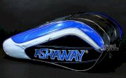 Ashaway Triple Thermo Racket Bag (Blue/Black) 