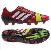 Adidas Nitrocharge 1.0 TRX FG Soccer Cleats Men's Size US 13 UK 12.5 RED Q33666
