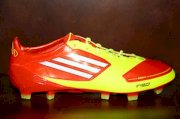 New! Mens ADIDAS F50 adiZERO TRX FG Soccer Cleats High Energy/Electricity/White