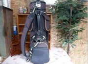 Bennington Golf Bag Quiet Organizer Nice Used Condition Brown and Black