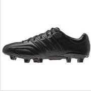 Black Adidas Adipure leather soccer cleats- men's size 7