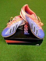 Adidas F10 IN - Messi Indoor Soccer Shoes New Authentic Purple/Pink/White/Black