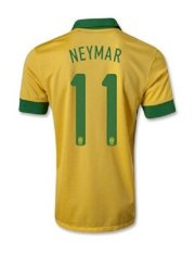 Áo Neymar tuyển Brazil 2013-2014 sân nhà