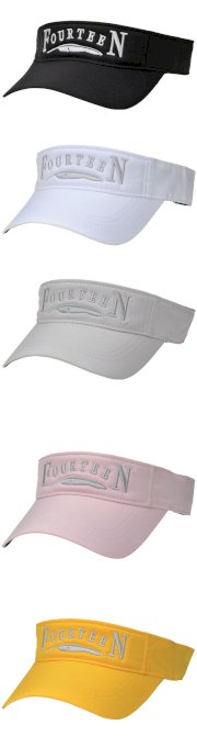 Fourteen Golf Japan 2012 Light Weight Sport Visor Cap 