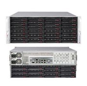Server Supermicro SuperStorage Server 6047R-E1R72L (SSG-6047R-E1R72L) (Intel Xeon E5-2600 family, RAM Up to 128GB DDR3 ECC Un-Buffered memory (UDIMM), HDD 72x 3.5" SAS2/SATA3 HDDs in 36x (24 front + 12 rear) Hot-swap Drive Bays, 1280W)