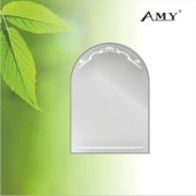 Gương trắng văn hoa mài cạnh AMY - AMG 114