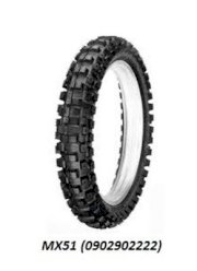 Lốp xe máy MC 120/90-18 65M MX51 WT Dunlop 