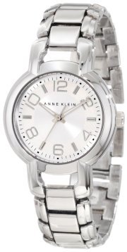 Đồng hồ AK Anne Klein Women's 10/9809SVSV Silver-Tone Bracelet Watch