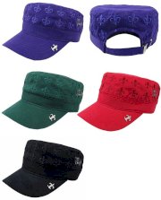 Dance With Dragon DWD 2013 Fall & Winter Flare Pattern De Gaulle Cap