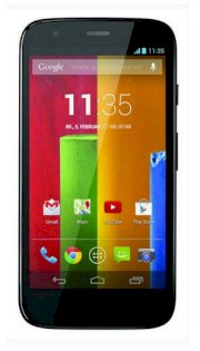 Motorola Moto G Dual SIM 16GB Black front Red back