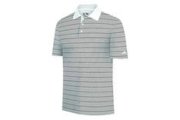 Adidas Golf 2 Colour Stripe Polo Shirt