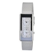Skagen Women's 295SSS Quartz White Dial Dual Time Display Watch