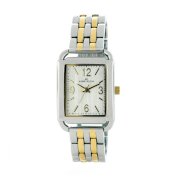 Đồng hồ AK Anne Klein Women's 109309SVTT Two-Tone Rectangular Dress Watch