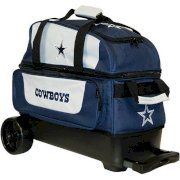 KR NFL Double Roller Dallas Cowboys Bowling Bag