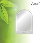 Gương trắng văn hoa mài cạnh AMY - AMG 115