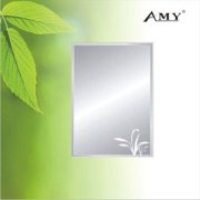 Gương trắng văn hoa mài cạnh AMY - AMG 116