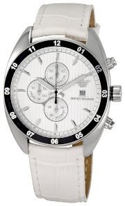 Emporio Armani Men's AR5915 Sportivo Silver Dial Watch
