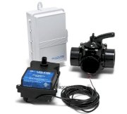 Goldline Controls GLC-2P-B Solar Pool Controller GL-235 Kit with 2in. x 2-1/2in. 2-Way Valve, Actuator, PC and SC1/4 Sensors