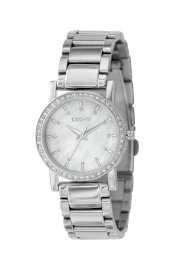 Đồng hồ DKNY Watch, Women's Crystal Bezel Stainless Steel Bracelet NY4791