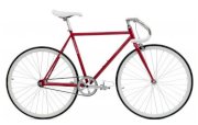 Critical Cycles Fixed-Gear Single-Speed Pista Bicycle - Crimson