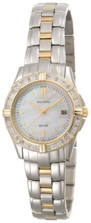 Citizen Women's EW1394-54D Eco-Drive Miramar Diamond Accented Two-Tone Watch