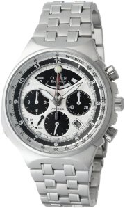 Mens Citizen Eco Drive Calibre 2100 Watch in Stainless Steel (AV0031-59A)