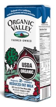 Sữa tươi hữu cơ tách béo - Organic Valley