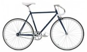 Critical Cycles Fixed-Gear Single-Speed Pista Bicycle - Midnight Blue