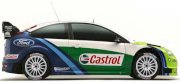 Dán decal xe Ford Focus Castrol